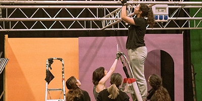 Mujeres cineastas equipo de arte