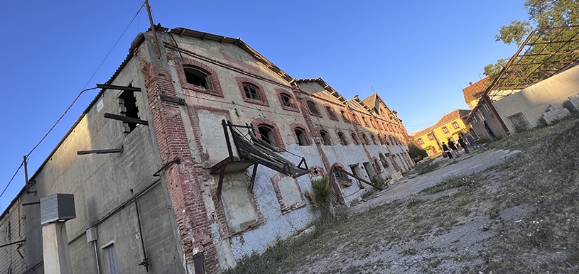 Fachada de la Fábrica de azúcar El Pilar (Motril)