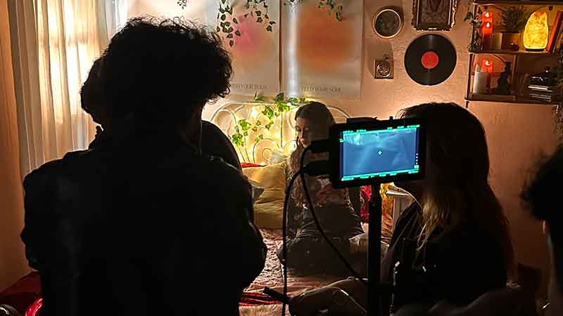 Rodaje durante el Máster en Dirección y producción de Videoclips
