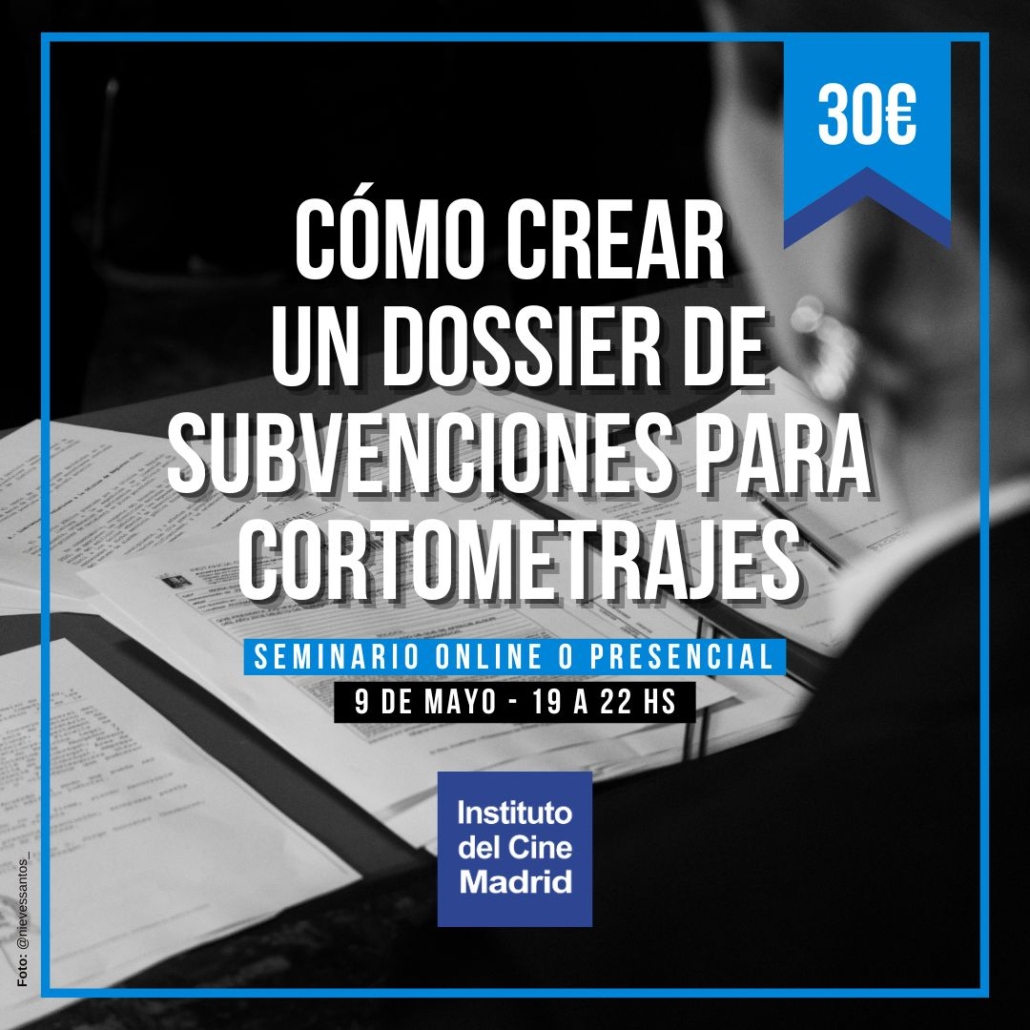 Como crear un dossier de subvenciones para cortometrajes