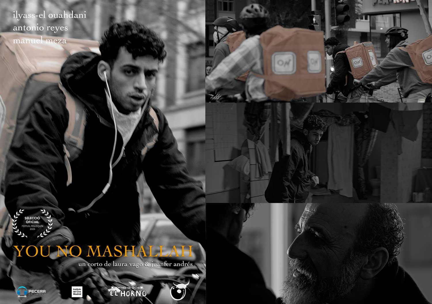 Cartel y Stills del corto You No Mashallah, de Juanfer Andrés y Laura Vago