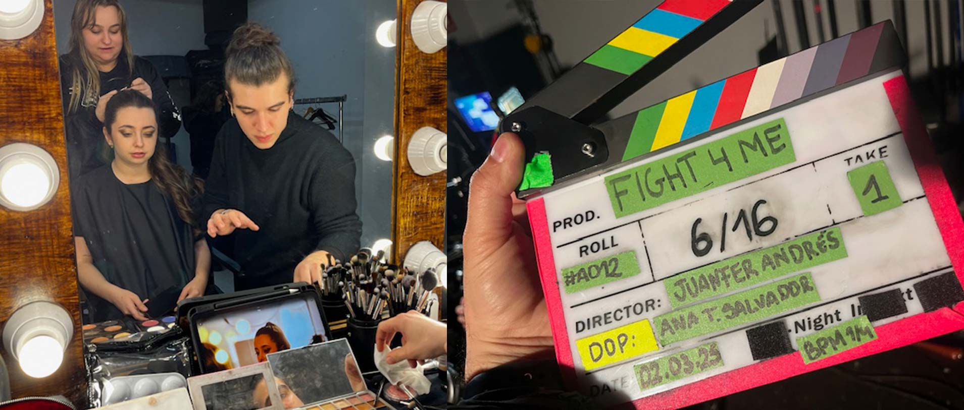 Procesos videoclip Fight for me