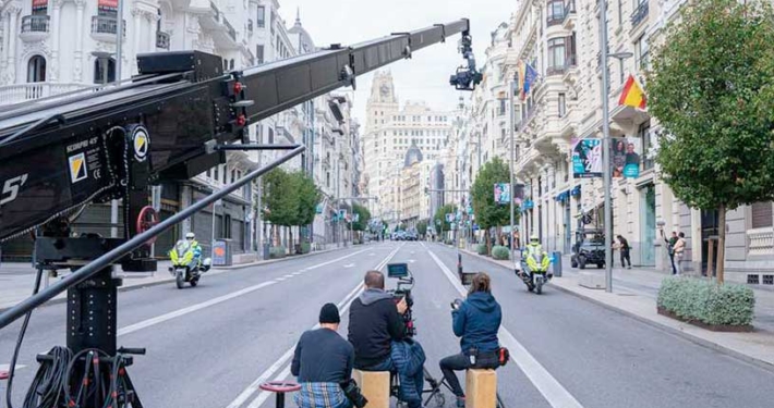 Madrid lidera la producción audiovisual española